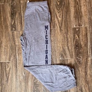 Michigan PINK Sweats